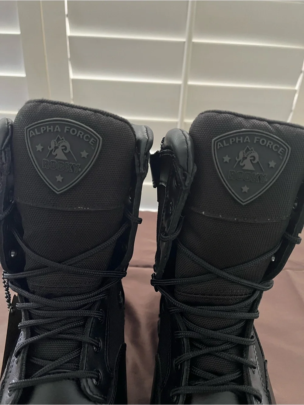 Rocky black boots men's 7.5